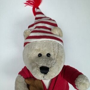 STARBUCKS Vintage 2007 Collectible Bearista Bear Plush 68 Edition‎ Christmas